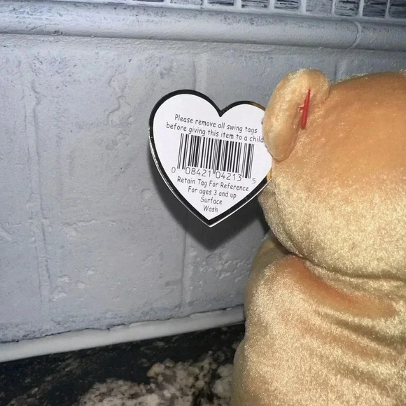 MINT CONDITION! “Hope” the praying TY Beanie Baby, 1998, P.E. Pellets, 5th Gen - Picture 6 of 12